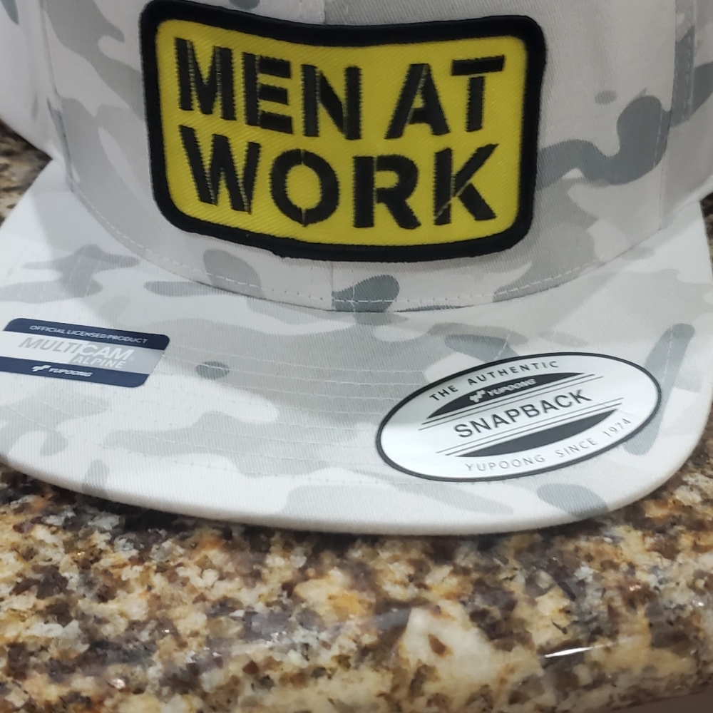 Men At Work White Camo